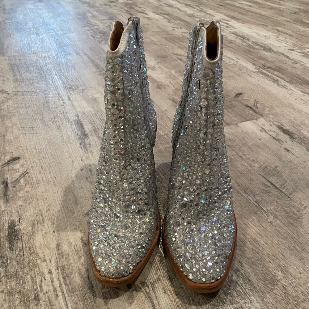 Crystal embellished Free People Boots